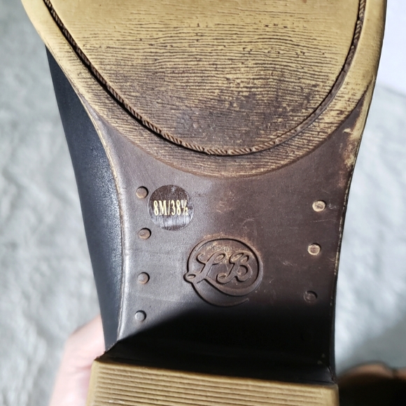 Lucky Brand Black Leather Burklee Ankle Boot / Bootie, Size 8 - Picture 11 of 12